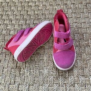 Ugg toddler pink colorblock sporty boots
